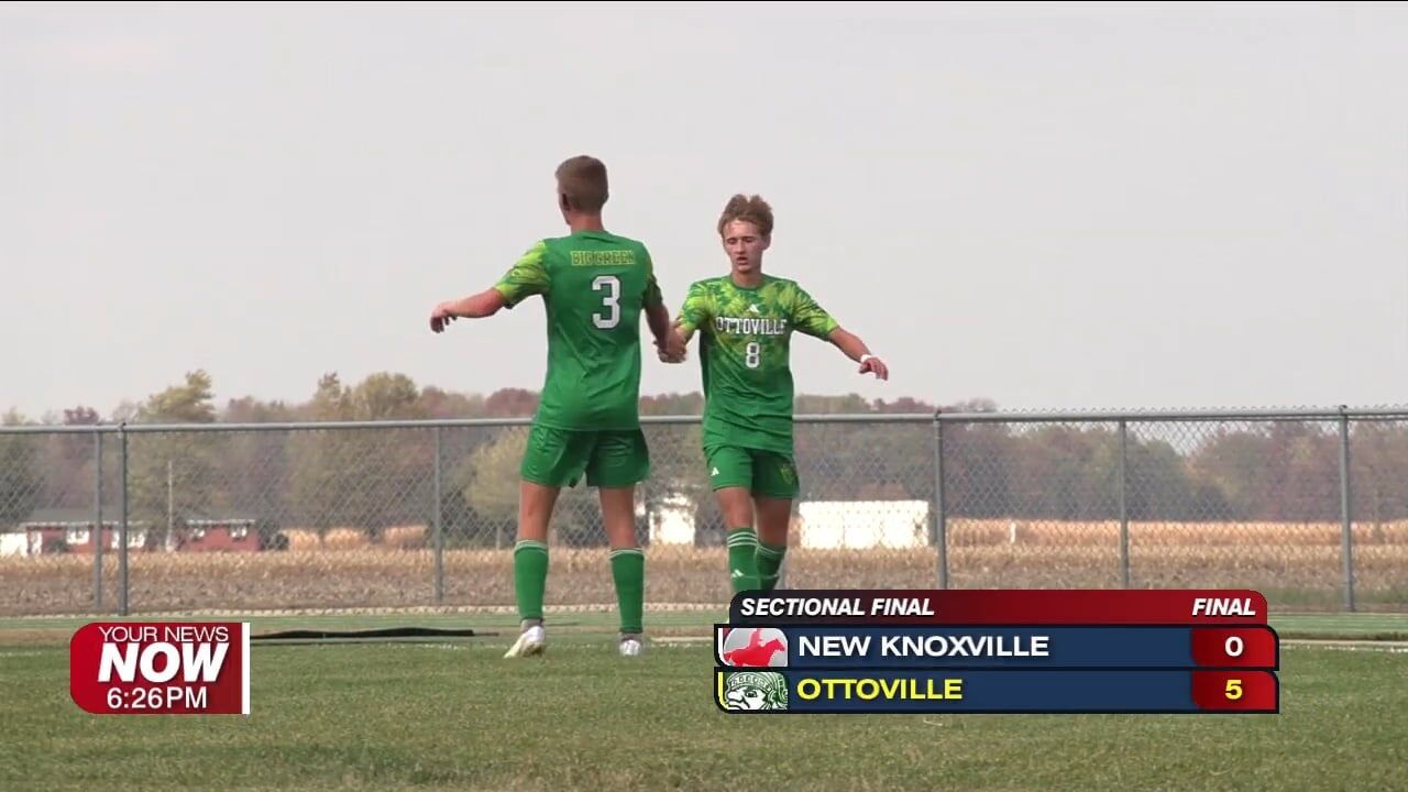 Ottoville shuts out New Knoxville 5–0 in sectional title game